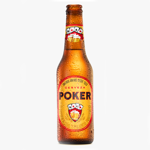 Cerveza poker 330