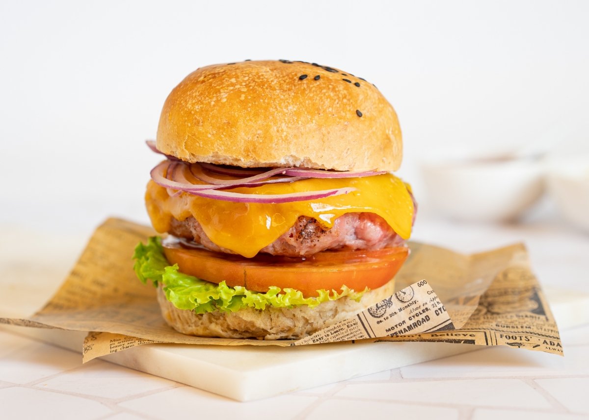 Hamburguesa con queso
