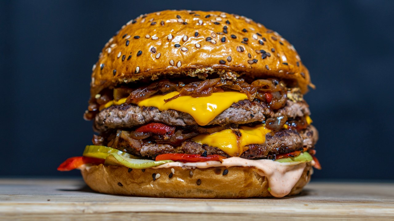 Hamburguesa doble carne